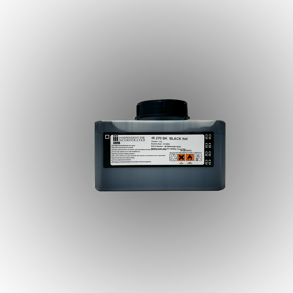 جوهر پرینتر صنعتی ریزنگار دومینو IR270BK BLACK INK