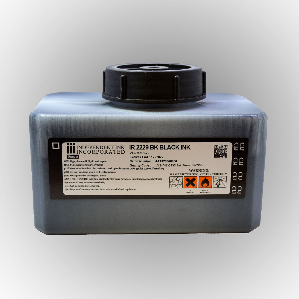 جوهر جت پرینتر دومینو IR2229BK BLACK INK