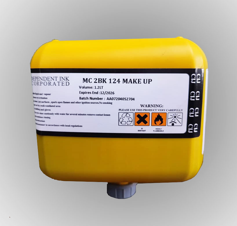 میکاپ زرد MC 2BK 124 MAKEUP جت پرینتر دومینو