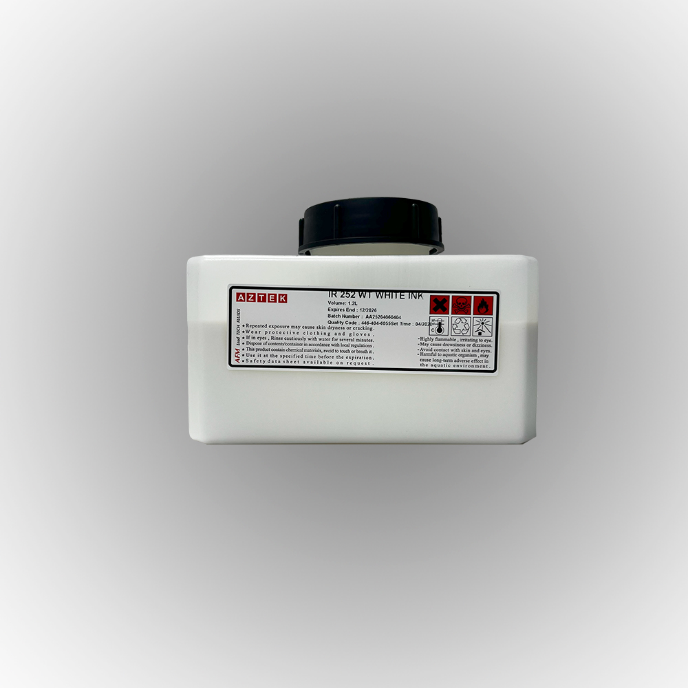 جوهر سفید دومینو IR252WT WHITE INK