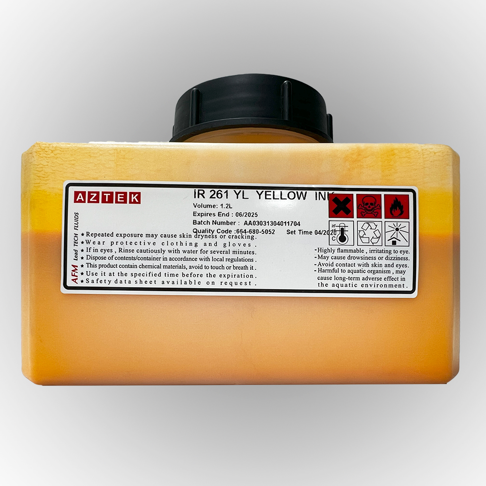 جوهر زرد جت پرینتر دومینو IR 261 YL