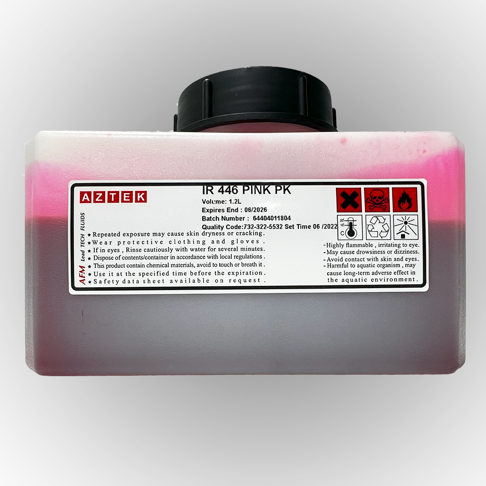 جوهر صورتی جت پرینتر دومینو IR 446 PK