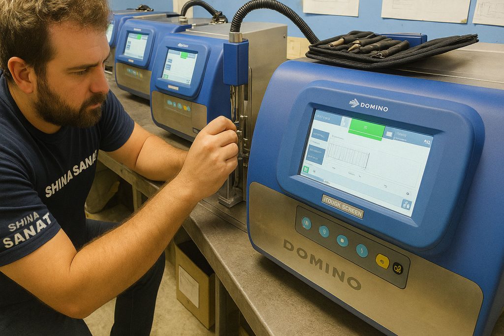 تعمیر جت پرینتر دومینو 